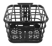 Luxshiny Cestino Anteriore per Bicicletta in Plastica Durevole, Accessorio per Bici Condivise e Scooter, Cestino Capiente per Borse e Verdure, per Uso Esterno e Ciclismo Adulto