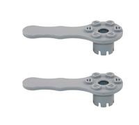 Luxshiny Chiave per Gonfiaggio e Sgonfiaggio Kayak 2 Pezzi Materiale Resistente per Valvola Gommone Accessori Nautici