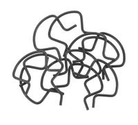 Luxshiny Clip Metalliche di Fissaggio per Maniglia Finestra Auto 15 Pezzi Molla, Fermaglio per Manovella Finestrino, Adatto per Veicoli Diversi e Manutenzione Interna Auto