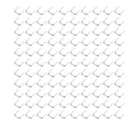 Luxshiny Clip U in Alluminio Argento per Insaccati Tipo 506, Taglio e Sigillatura Manuale un Passaggio, per Produzione Salsicce Outdoor