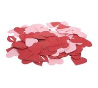 Luxshiny Confetti di Carta a Forma di Cuore e Labbra per Matrimonio e San, 200 Pezzi, Decorazione Romantica Leggera per Tavolo Torta e Feste