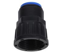 Luxshiny Connettore Rapido per Tubo da Giardino da Kit Adattatore Pom per Irrigazione Resistente Intemperie Installazione Senza Attrezzi per Piante e Vasi