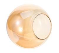 Luxshiny Copertura Lampada a Forma in Vetro per Plafoniera Diffusione Uniforme della Luce, Compatibilità Versatile per Cucine e Soggiorni Moderni
