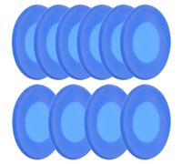 Luxshiny Copertura per Stetoscopio Aderenza Sicura e Morbida Blu in Silicone 10 Pezzi Copri Testa per Stetoscopio Ospedale e Clinica per Studenti di Medicina e Pazienti