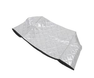 Luxshiny Copertura per Vetrina Gelato da Esterno Isolamento Efficiente e Resistenza al Calore Non Tessuto e Film di Alluminio per Congelatore Commerciale