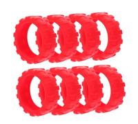 Luxshiny Coperture Protettive per Ruote Valigia in Silicone Antiscivolo e Silenziose, Set da 8 Pezzi Resistenti All'acqua, per Aeroporti e Hotel