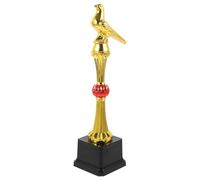 Luxshiny Coppa di Plastica Oro per Premi Sportivi Base Resistente, Creativa e Durevole, per Premiazioni in Giochi Sportivi e Ricompense Scolastiche