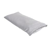Luxshiny Cuscino per Occhi Yoga Argento Semi di Lino e Tessuto Sintetico, Texture Delicata e Facile da Trasportare, per Benessere della Donna Durante la Meditazione