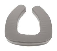 Luxshiny Cuscino per Wc Rialzato per Anziani e Disabili, Imbottitura Spessa in Spugna Pu, Design e Aumento Altezza per Uso Domestico e Bagno