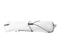 Luxshiny Custodia per Bastoncini da Trekking 38 Cm, Borsa Portatile Pieghevole Oxford Bianco, Compatibile Pali da Escursionismo, per Trasporto e Organizzazione Outdoor