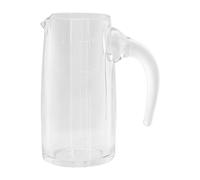 Luxshiny Decanter per Vino Trasparente in PC Resistente al Calore Scala Graduata, Facile da Versare e Pratico per Bar, Ktv e Uso Domestico