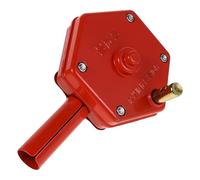 Luxshiny Dispositivo Avvolgimento Pellicola a Manovella per Serra, Argano Manuale per Avvolgitore Film Orticolo Installazione Rapida e Controllo Flusso Aria per Coltivazione