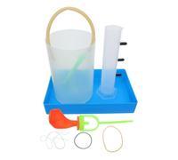 Luxshiny Dispositivo di Apprendimento della Fisica per Esperimenti sulla Pressione del Liquido e Relazione di Profondità, Strumento Didattico in Plastico per Laboratori Scientifici