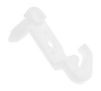 Luxshiny Fermaporta Frigorifero in Plastica Resistente Antimpatto Gancio di Ricambio Compatibile con Haier Blocco Fermaporta per Sportello Frigo Installazione Facile per Riparazioni Cucina