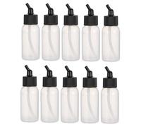 Luxshiny Flacone Contagocce per Vernice 35ml Pp, 10 Pezzi per Aerografo