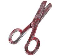 Luxshiny Forbici da Clown in Plastica Punta Arrotondata per Cosplay e Decorazioni di Carnevale, Accessorio per Esibizioni Teatrali e Foto, Forbice Gigante per Spettacoli