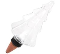 Luxshiny Innaffiatoio Automatico a Forma di Albero di Natale, 400ml, Plastica e Ceramica, per Bonsai e Piante in Vaso, Autoinnaffiante per Viaggi di Lavoro e Gite All'aperto