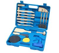 Luxshiny Kit 19 Pezzi Strumenti per Scultura Argilla in Plastica Senza Sostanze Nocive, Accessori per Ceramica e Terracotta, Set Versatile per Studenti e Professionisti della Modellazione