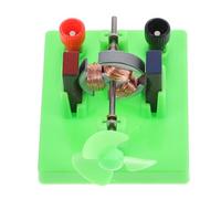 Luxshiny Kit Motore Elettrico a Continua 4,5v Per Esperimenti Scientifici Stem, Modello Motore Didattico Per Aula Di Fisica, Attrezzatura Per Apprendimento Interattivo Di Principi Elettrici