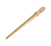 Luxshiny Mandrino per Misurare Anelli Calibro da 1 a 13 in Legno e Rame, Strumento Versatile Impugnatura Comoda per Creazione e Misura di Anelli da Dito e FEDI Nuziali