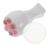 Luxshiny Massaggiatore Viso Manuale con Rullo Sfera in Plastica Delicata Strumento Rassodante per Collo e Mento Face Roller Lifting per Massaggi Soothing e Rilassanti Uso Domestico
