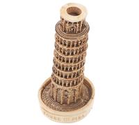 Luxshiny Miniatura Torre Di Pisa Resina Decorazione Da Tavolo Unica Per Casa e Ufficio Architettonico Vintage Per Eventi e Regali Atmosfera Romantica e Accogliente