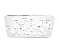 Luxshiny Modello per Trapuntatura Righello Patchwork Trasparente 4mm, Stencil per Cucito Fai da Te, Strumento per Lavori Manuali di Quilting e Creazione di Vestiti, Accessorio