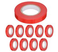 Luxshiny Nastro da Giardinaggio Regolabile in PVC per Legatura Piante 10 Pezzi 30m per Albicocche, Pomodori, Viti e Fiori, Compatibile Macchine Reggiatrici, Resistente Senza Danneggiare Le Piante