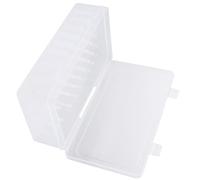 Luxshiny Organizzatore di Fili per Punto Croce 42 Scomparti Trasparente in Plastica Grande capacità per Hobby e attività di Cucito Domestico