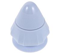 Luxshiny Palla da Massaggio Portatile con Cono Vibrante e Riscaldante per Schiena e Collo, in Plastica con Base a Ventosa e Montaggio a Parete per Uso Domestico e Ufficio