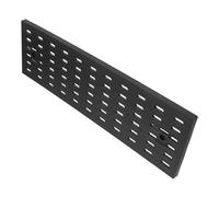 Luxshiny Pannello Portautensili da Parete Grande in Plastica Supporto Solido, Organizer per Pannello Espositivo, Adatto per Organizzazione in Dormitorio e Studio