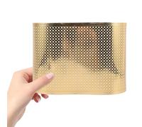 Luxshiny Paralume Dorato per Lampada da Terra e Tavolo, Resistente e Facile Installare, per Uso Domestico e Ufficio, Attenua la Luce e Protegge gli Occhi Stile Casuale