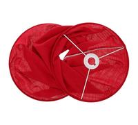 Luxshiny Paralume Rosso per Lampada Sospesa Tocco Confortevole e Funzione di Prolungare la Vita della Lampada, per Bar e Feste