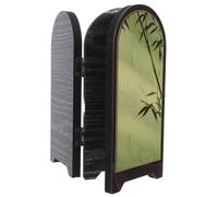 Luxshiny Paravento da Tavolo Pieghevole Cinese in Miniatura 30x22 Cm