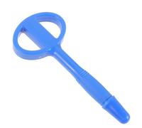 Luxshiny Penna di Sicurezza e Bordi Arrotondati per Uso in Prigione Blu Punta Retrattile e Gomma Antideglutizione, Design Pratico Colore Casuale per Carcere
