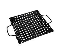 Luxshiny Piastra Barbecue Non Stick Scarico Utensile da Portatile per Carne e Verdure per Grigliate all Aperto con Amici e Famiglia