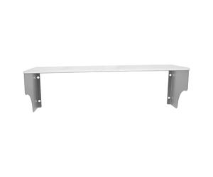 Luxshiny Piastra Protettiva in Acciaio Inox 405 MM per Cassetta Postale, Copertura da Parete per Protezione Esterna e Attrezzature da Giardino
