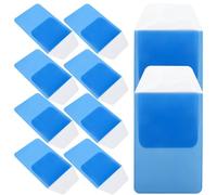 Luxshiny Portapenne Confezione da 10 Pezzi Tascabile in Pvc per Infermieri e Dottori Organizer per Penne e Decorazione, per Uso Ospedaliero