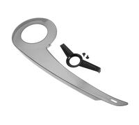 Luxshiny Protezione Catena Bicicletta 38-40 Denti in Plastica Trasparente Nera, Copricatena Bici Stabilizzatore e Fermacatena, Accessorio per Ciclismo da Montagna per Guida Sicura