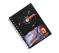 Luxshiny Quaderno di Tiro Arco Nero Rilegatura a Spirale, Accessorio per Allenamento e Analisi delle Prestazioni Inserimento Dati Facile