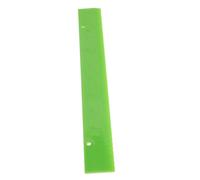 Luxshiny Righello Braille in Pvc Verde, Accessorio di Misurazione Cieco Sicuro e Riutilizzabile per Individui Disabilità Visive, come Festa Scuola Decor
