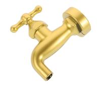 Luxshiny Rubinetto Invisibile per Fontana da Giardino Rubinetti Galleggianti da Esterno Accessori per Fontanelle Design Illusorio Beccuccio Scorrevole