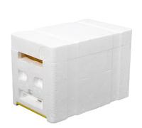 Luxshiny Scatola di Allevamento per Api Mellifere in Plastica Accessori per Apicoltura Tecnica da Balcone, Giardino e Cortile, Contenitore per Impollinazione