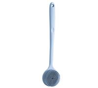 Luxshiny Scrubber in Silicone Manico lungo Corpo, Spazzola Posteriore Esfoliante e Drenante per Migliorare la Circolazione, per Uso Quotidiano in Doccia
