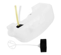 Luxshiny Serbatoio Olio per Tagliaerba in Plastica Bianco Grande capacità e Facile da Installare, Ricambio per Attrezzi da Giardinaggio e Tagliaerba a Scoppio