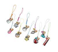 Luxshiny Set 10 Pezzi Vasetti in Vetro per Desideri con Corda Appesa, Bottiglie Delicate e Compatte per Decorazione Creativa Bambine e Ragazze