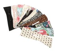 Luxshiny Set 11 Pezzi Accessori per Acconciature Chioma Donna, Fascia per Bun in Ferro e Poliestere Morbida e Comoda per Uso Quotidiano e Concorsi Stili multipli