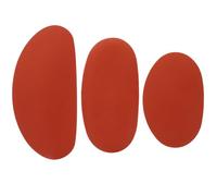 Luxshiny Set da 3 Pezzi di Strumenti Speciali in Silicone per Scultura Argilla Rossa, Ausiliari per Artisti Ceramici, Adatti a Uso Domestico e Didattico per Creazioni Fai da Te