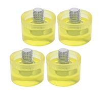 Luxshiny Set da 8 Punte di Ricambio per Martello in Gomma Antivibrante da 25 MM per Uso Professionale in Falegnameria e Giardinaggio