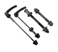 Luxshiny Set Sgancio Rapido Bici Assale Anteriore e Posteriore in Metallo, Albero Cavo e Mozzo Ruota, Spiedini per Biciclette da Corsa e Mountain Bike, Accessori per Sostituzione Rapida